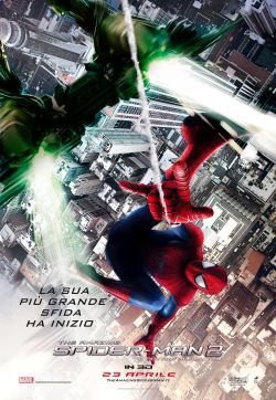 locandina del film THE AMAZING SPIDER-MAN 2 - IL POTERE DI ELECTRO