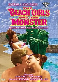 locandina del film THE BEACH GIRLS AND THE MONSTER