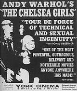 locandina del film THE CHELSEA GIRLS