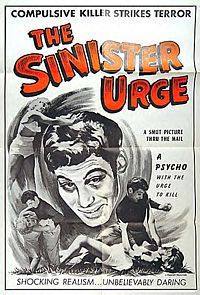 locandina del film THE SINISTER URGE