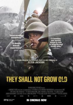 locandina del film THEY SHALL NOT GROW OLD