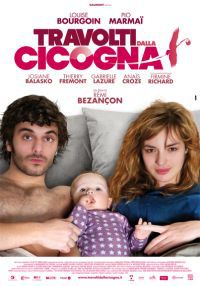 locandina del film TRAVOLTI DALLA CICOGNA