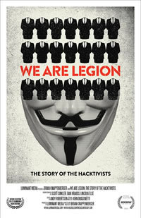 locandina del film WE ARE LEGION: THE STORY OF THE HACKTIVISTS