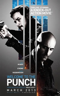 locandina del film WELCOME TO THE PUNCH