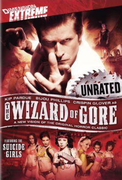 locandina del film THE WIZARD OF GORE (2007)