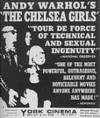 locandina del film THE CHELSEA GIRLS