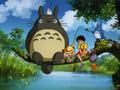 Immagine tratta dal film IL MIO VICINO TOTORO