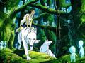 Immagine tratta dal film PRINCIPESSA MONONOKE