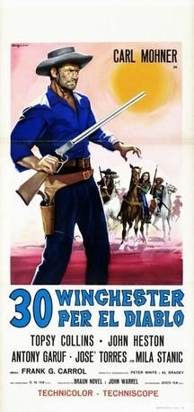 locandina del film 30 WINCHESTER PER EL DIABLO