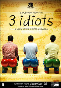 locandina del film 3 IDIOTS
