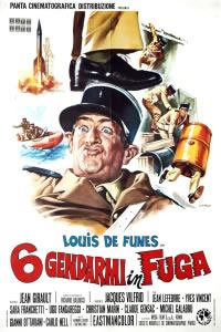 locandina del film 6 GENDARMI IN FUGA
