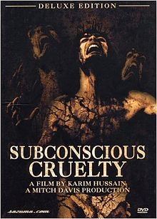 locandina del film A SUBCONSCIOUS CRUELTY CHRISTMAS