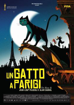 locandina del film UN GATTO A PARIGI