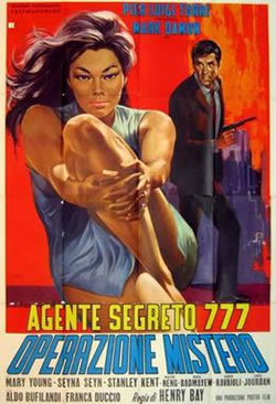 locandina del film AGENTE SEGRETO 777 - OPERAZIONE MISTERO