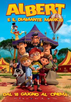 locandina del film ALBERT E IL DIAMANTE MAGICO