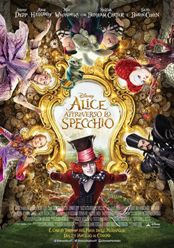 locandina del film ALICE ATTRAVERSO LO SPECCHIO