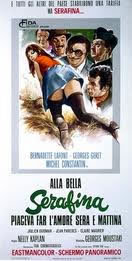 locandina del film ALLA BELLA SERAFINA PIACE FAR L'AMORE SERA E MATTINA