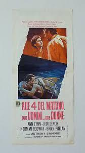 locandina del film ALLE 4 DEL MATTINO, DUE UOMINI DUE DONNE