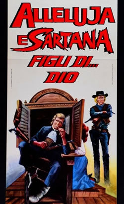 locandina del film ALLELUJA E SARTANA FIGLI DI DIO