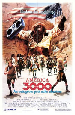 locandina del film AMERICA 3000 - IL PIANETA DELLE AMAZZONI