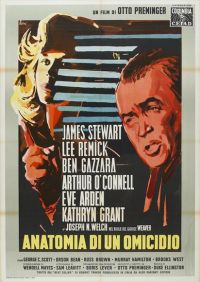 locandina del film ANATOMIA DI UN OMICIDIO