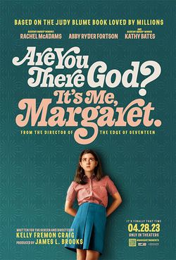 locandina del film CI SEI DIO? SONO IO, MARGARET