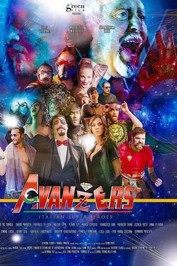 locandina del film AVANZERS - ITALIAN SUPERHEROES