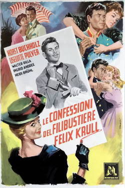 locandina del film LE CONFESSIONI DEL FILIBUSTIERE FELIX KRULL