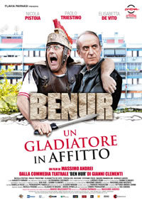 locandina del film BENUR - UN GLADIATORE IN AFFITTO