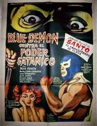locandina del film BLUE DEMON CONTRA EL PODER