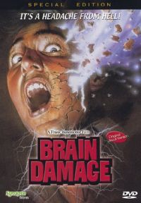 locandina del film BRAIN DAMAGE - LA MALEDIZIONE DI HELMER