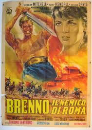 locandina del film BRENNO IL NEMICO DI ROMA