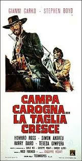 locandina del film CAMPA CAROGNA LA TAGLIA CRESCE