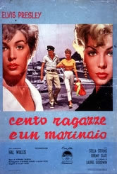 locandina del film CENTO RAGAZZE E UN MARINAIO