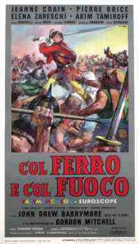 locandina del film COL FERRO E COL FUOCO