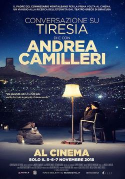 locandina del film CONVERSAZIONE SU TIRESIA. DI E CON ANDREA CAMILLERI