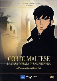 locandina del film CORTO MALTESE. LA CASA DORATA DI SAMARCANDA