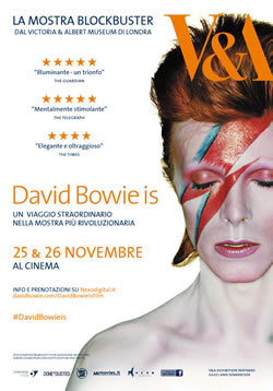 locandina del film DAVID BOWIE IS