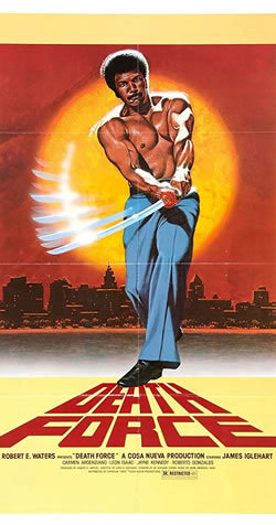 locandina del film DEATH FORCE - IL SAMURAI NERO