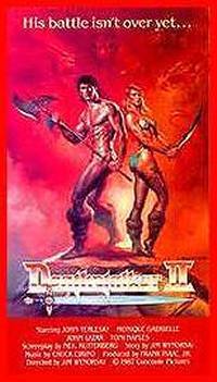locandina del film DEATHSTALKER II - DUELLO DI TITANI