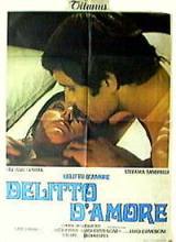 locandina del film DELITTO D'AMORE