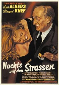 locandina del film DI NOTTE SULLE STRADE
