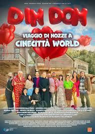 locandina del film DIN DON 8 - VIAGGIO DI NOZZE A CINECITTA' WORLD