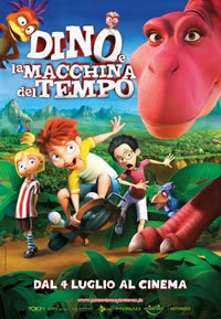 locandina del film DINO E LA MACCHINA DEL TEMPO
