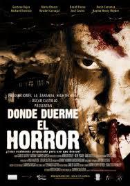 locandina del film DONDE DUERME EL HORROR