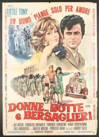 locandina del film DONNE, BOTTE E BERSAGLIERI - UN UOMO PIANGE SOLO PER AMORE