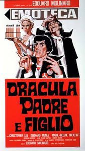 locandina del film DRACULA PADRE E FIGLIO