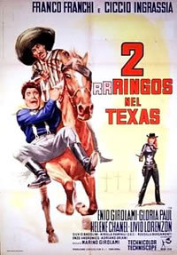 locandina del film DUE RRRINGOS NEL TEXAS
