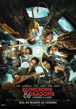 locandina del film DUNGEONS & DRAGONS - L'ONORE DEI LADRI