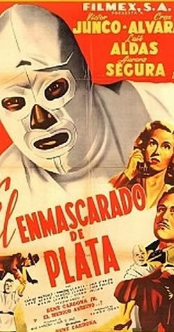 locandina del film EL ENMASCARADO DE PLATA